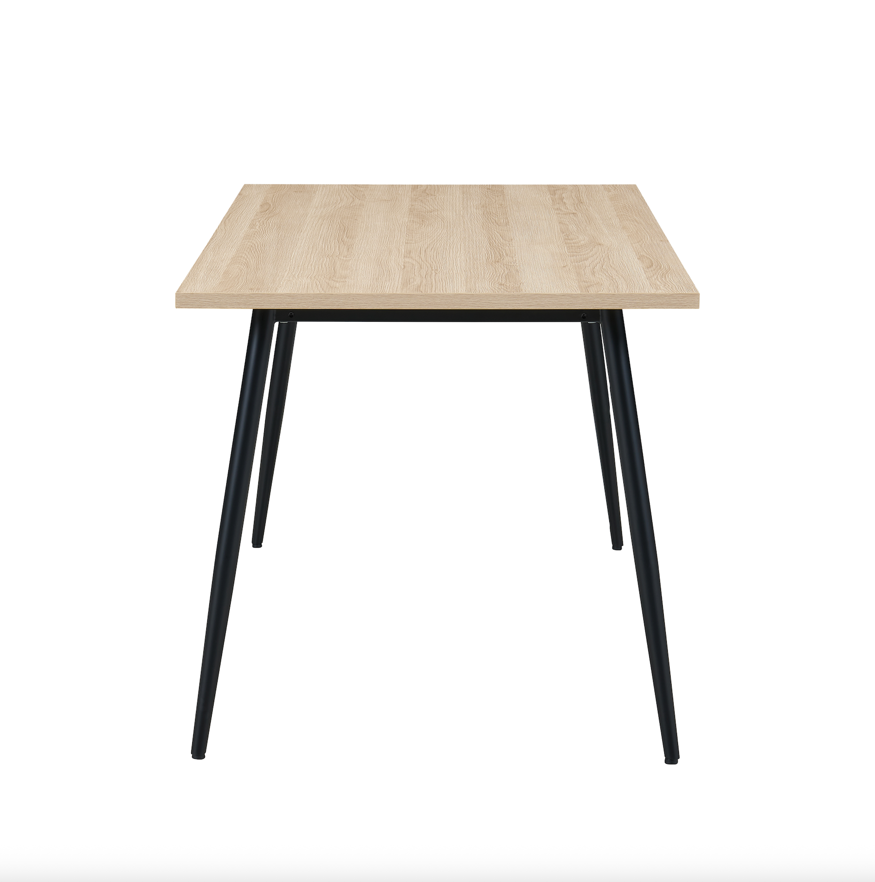 Horizon Natural Wood Rectangular Dining Table 140cm